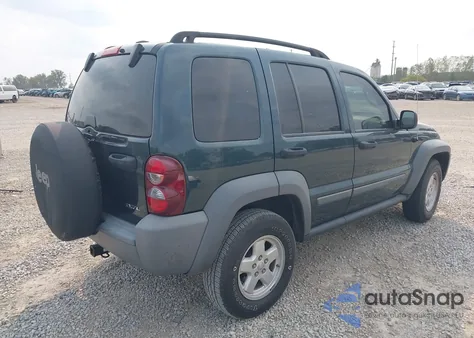 2005 Jeep Liberty Sport из США, поврежденный, VIN 1J4GL48K15W657939